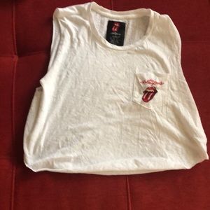 Forever 21 x The Rolling Stones crop top